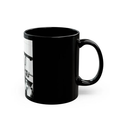 Terry Moore #578 (Vintage Female Icon) Black Coffee Mug-Go Mug Yourself
