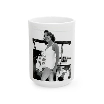 Terry Moore #578 (Vintage Female Icon) White Coffee Mug-15oz-Go Mug Yourself