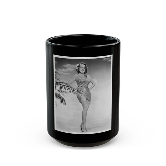 Terry Moore #58 (Vintage Female Icon) Black Coffee Mug-15oz-Go Mug Yourself