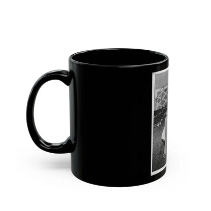 Terry Moore #582 (Vintage Female Icon) Black Coffee Mug-Go Mug Yourself