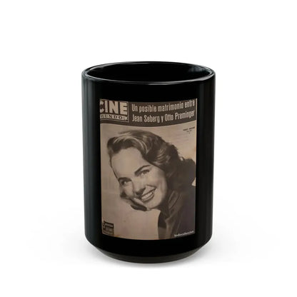 Terry Moore #583 - Mag. Cover (Vintage Female Icon) Black Coffee Mug 15oz - Go Mug Yourself
