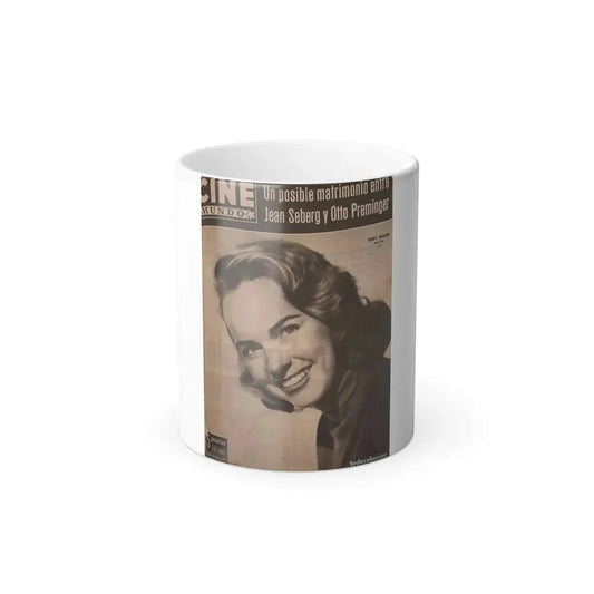 Terry Moore #583 - Mag. Cover (Vintage Female Icon) Color Changing Mug 11oz 11oz - Go Mug Yourself