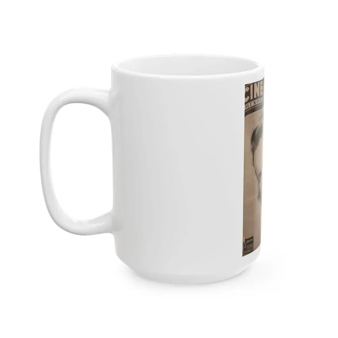 Terry Moore #583 - Mag. Cover (Vintage Female Icon) White Coffee Mug - Go Mug Yourself