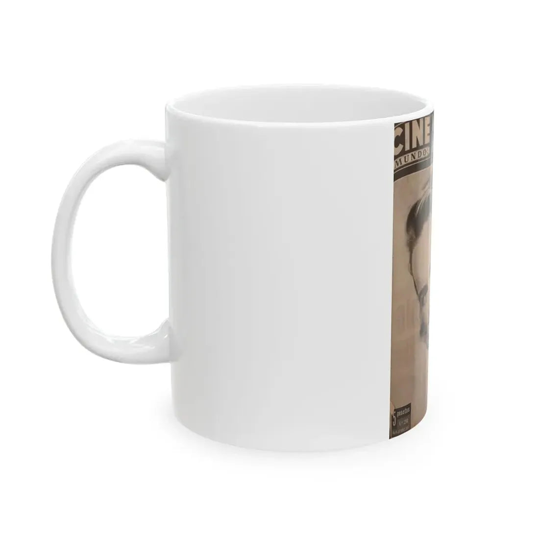 Terry Moore #583 - Mag. Cover (Vintage Female Icon) White Coffee Mug - Go Mug Yourself