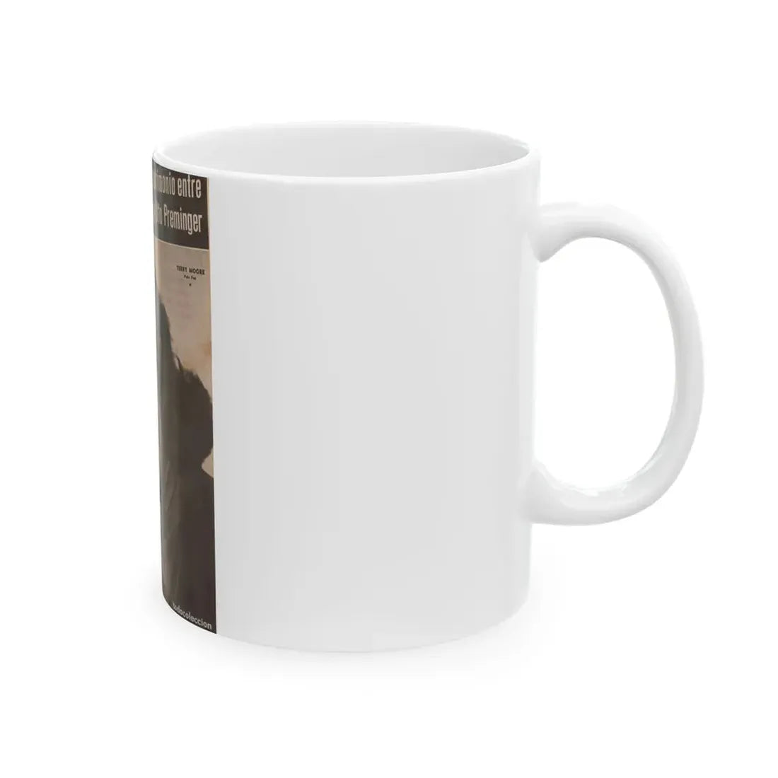 Terry Moore #583 - Mag. Cover (Vintage Female Icon) White Coffee Mug - Go Mug Yourself