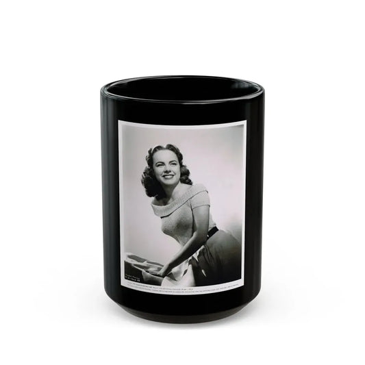Terry Moore #584 (Vintage Female Icon) Black Coffee Mug 15oz - Go Mug Yourself