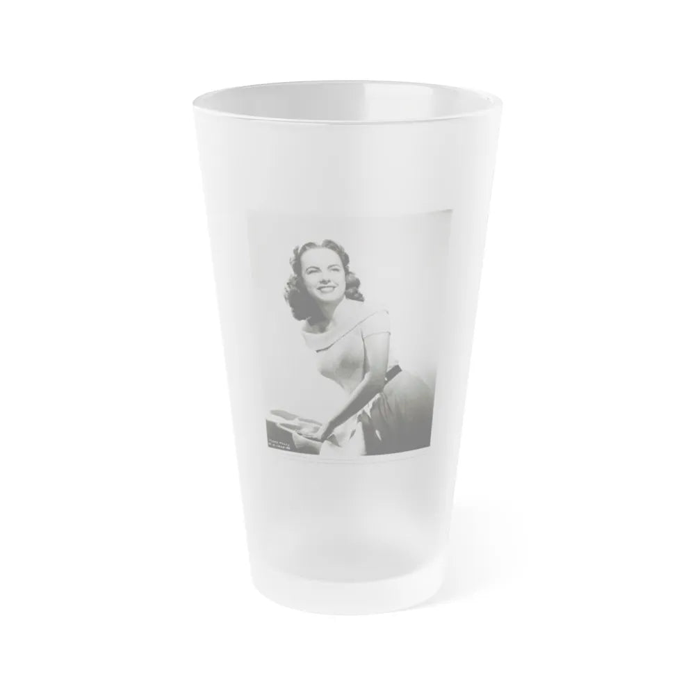 Terry Moore #584 (Vintage Female Icon) Frosted Pint Glass 16oz-16oz-Frosted-Go Mug Yourself