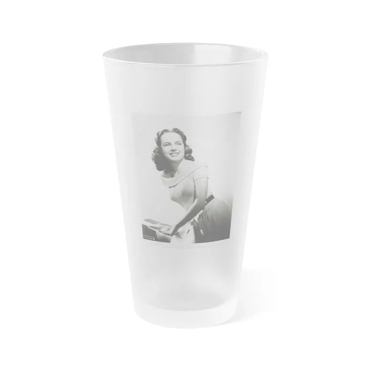 Terry Moore #584 (Vintage Female Icon) Frosted Pint Glass 16oz-16oz-Frosted-Go Mug Yourself