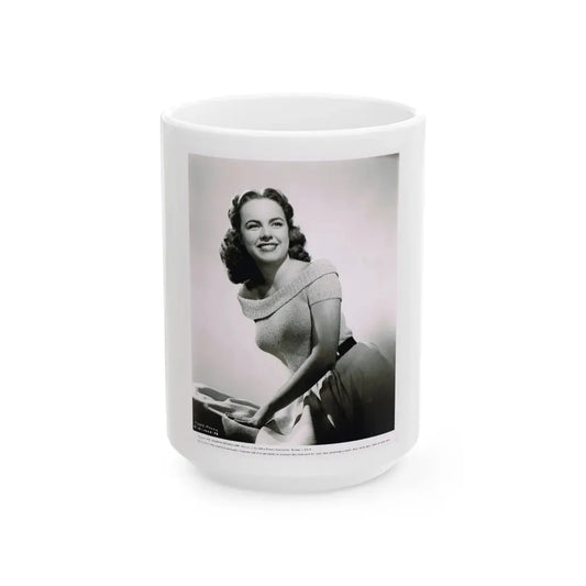 Terry Moore #584 (Vintage Female Icon) White Coffee Mug 15oz - Go Mug Yourself
