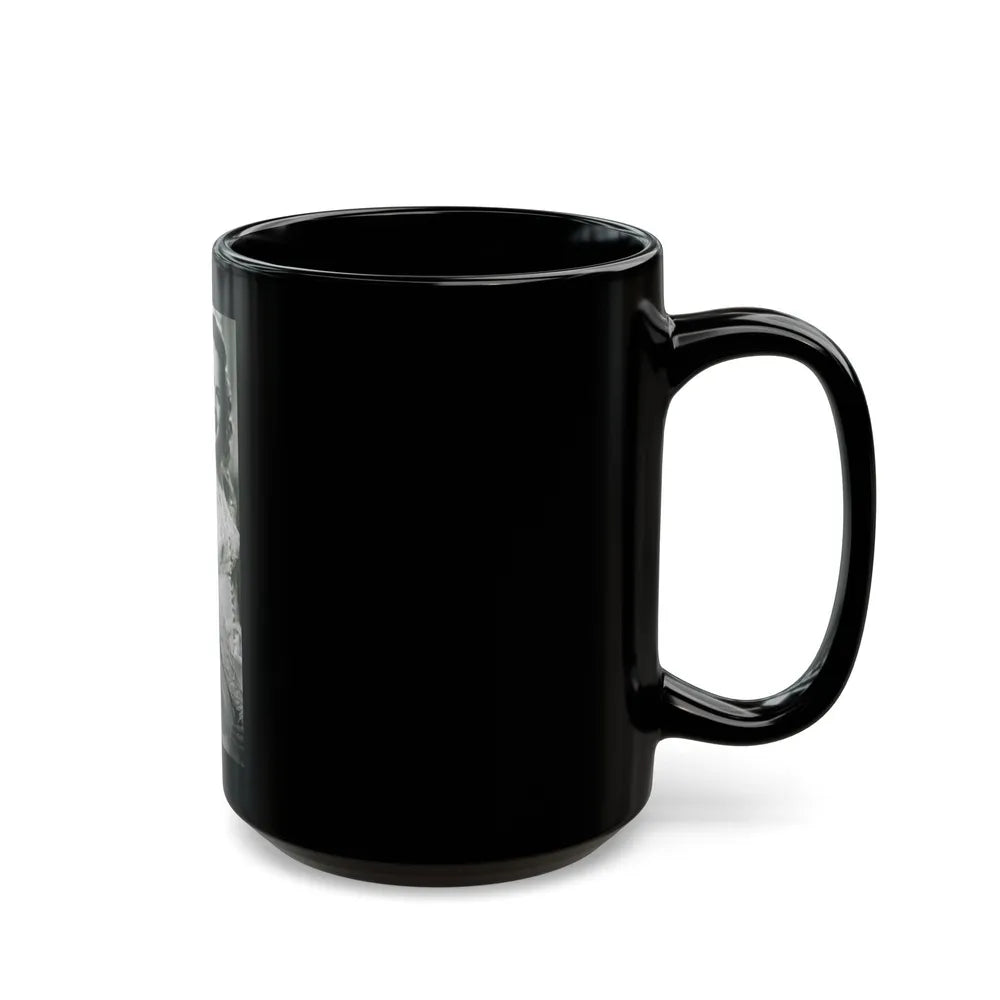 Terry Moore #585 (Vintage Female Icon) Black Coffee Mug-Go Mug Yourself