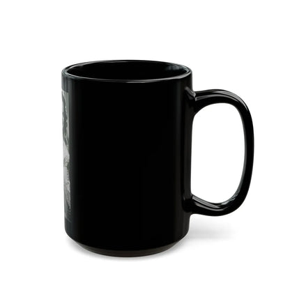 Terry Moore #585 (Vintage Female Icon) Black Coffee Mug-Go Mug Yourself