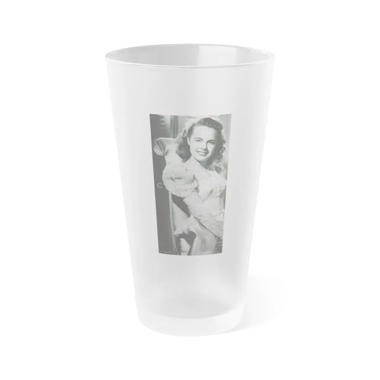 Terry Moore #585 (Vintage Female Icon) Frosted Pint Glass 16oz-16oz-Frosted-Go Mug Yourself