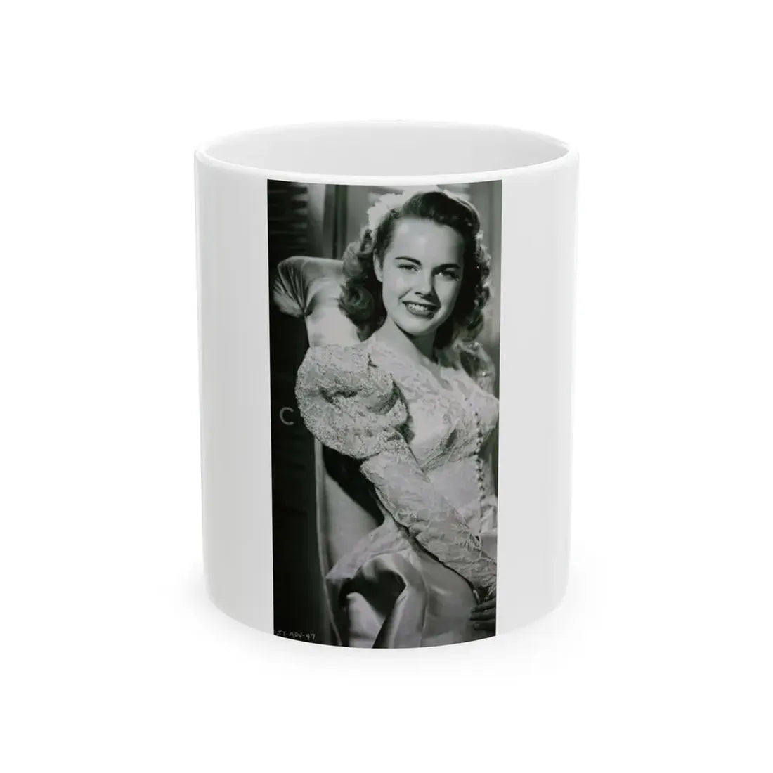 Terry Moore #585 (Vintage Female Icon) White Coffee Mug 11oz - Go Mug Yourself