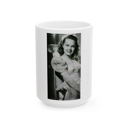 Terry Moore #585 (Vintage Female Icon) White Coffee Mug-15oz-Go Mug Yourself