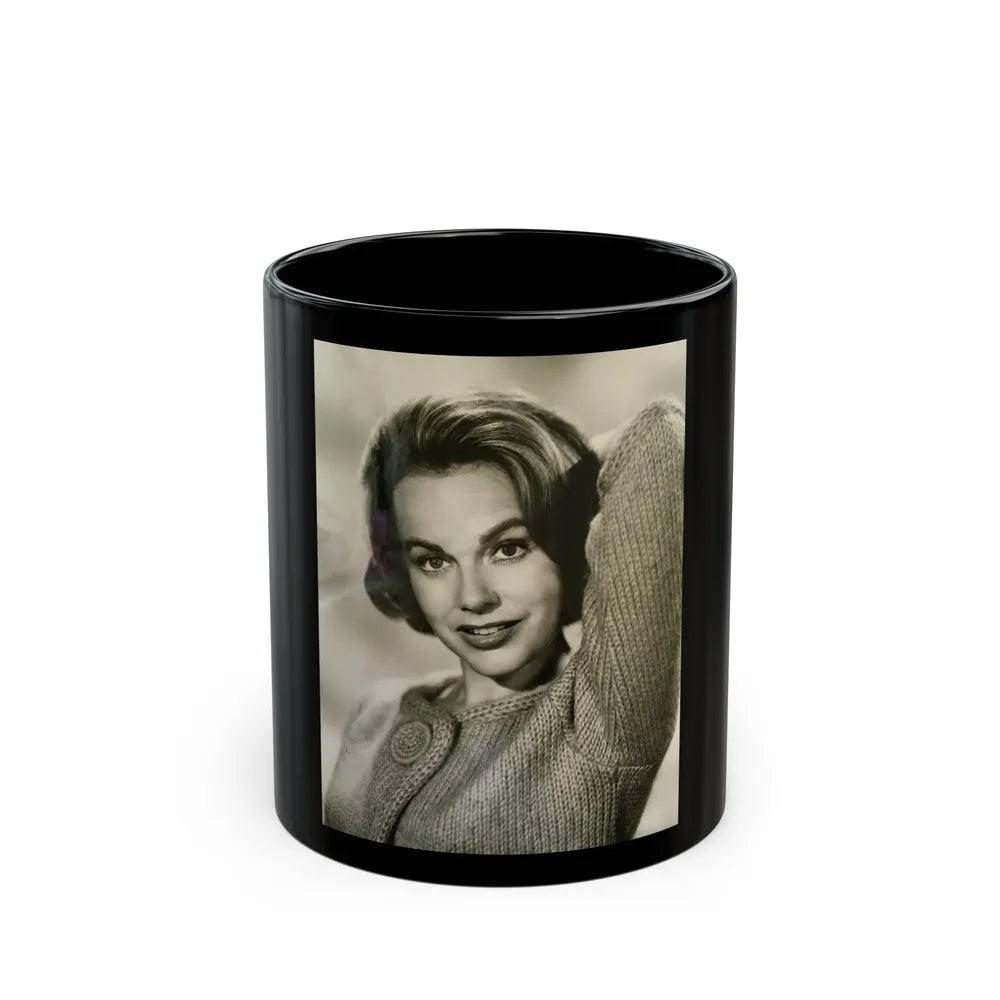 Terry Moore #587 (Vintage Female Icon) Black Coffee Mug-11oz-Go Mug Yourself