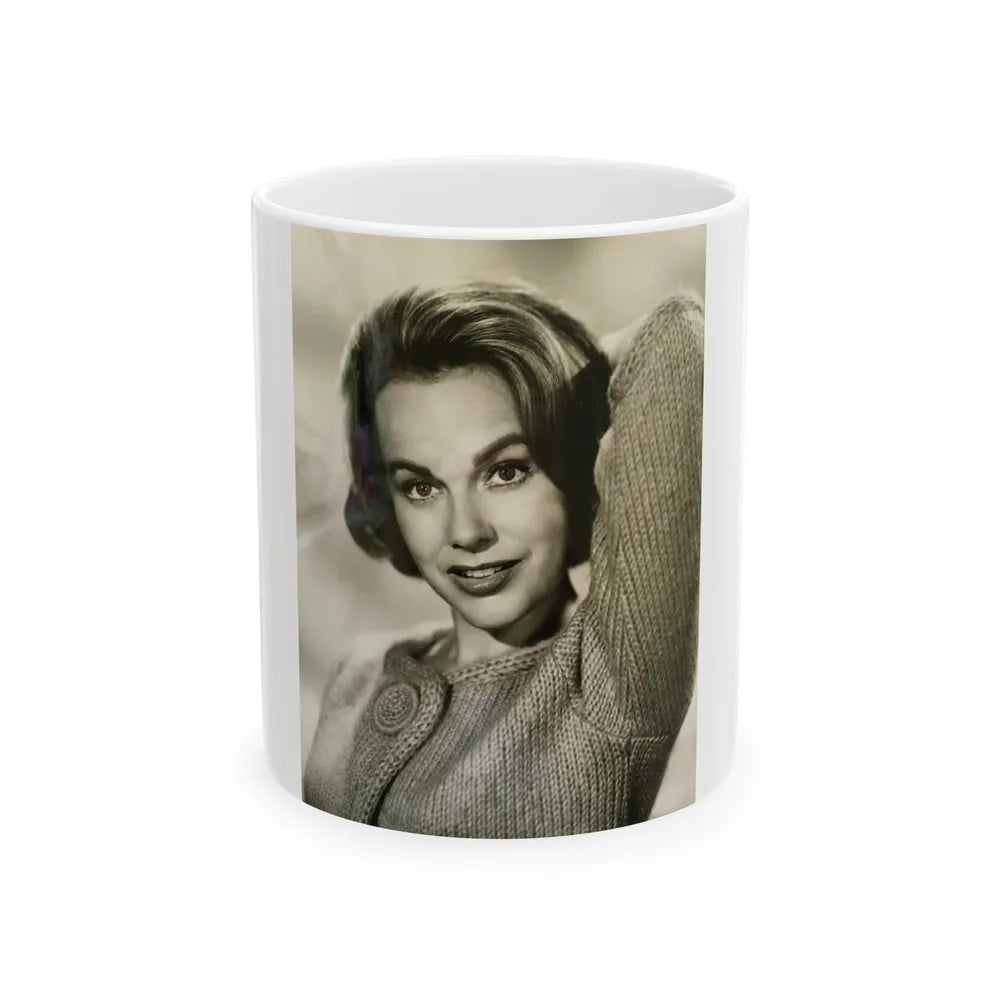 Terry Moore #587 (Vintage Female Icon) White Coffee Mug-11oz-Go Mug Yourself