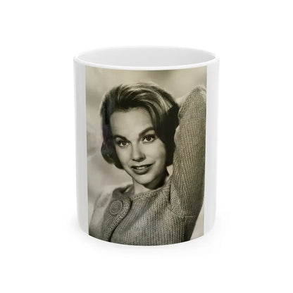 Terry Moore #587 (Vintage Female Icon) White Coffee Mug-11oz-Go Mug Yourself