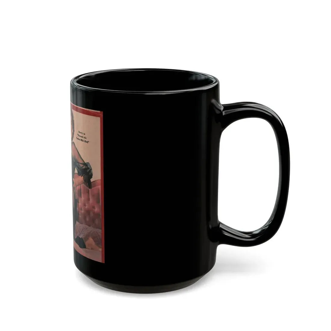 Terry Moore #590 - 4.5x4.5 Magazine Page Photo Clipping (Vintage Female Icon) Black Coffee Mug - Go Mug Yourself