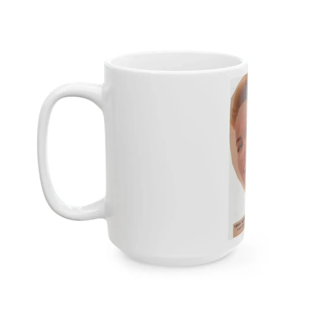 Terry Moore #591 - 5.5x8 Magazine Page Photo Clipping (Vintage Female Icon) White Coffee Mug - Go Mug Yourself