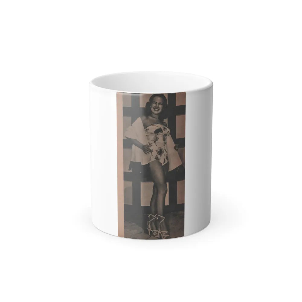 Terry Moore #592 - Magazine Page Photo (Vintage Female Icons) Color Changing Mug 11oz-11oz-Go Mug Yourself