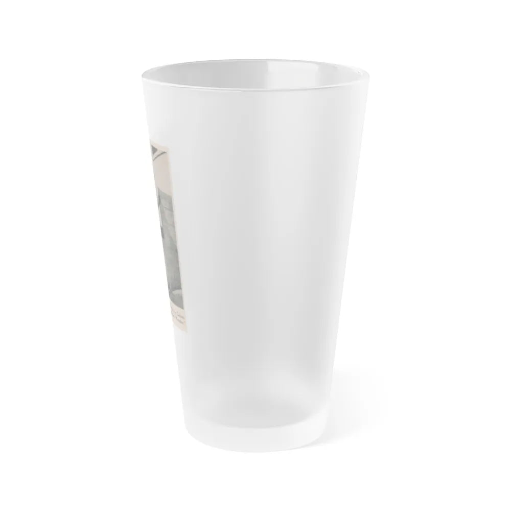 Terry Moore #594 - 2.25x3.5 Magazine Page Photo Clipping (Vintage Female Icon) Frosted Pint Glass 16oz-Go Mug Yourself