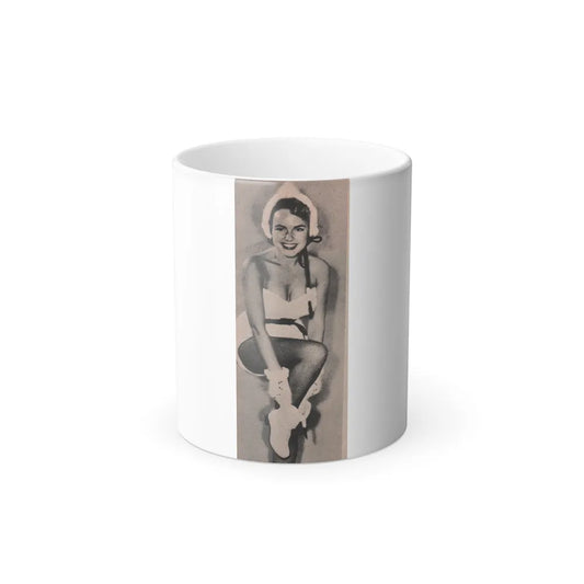 Terry Moore #595 - 2x4.5 Magazine Page Photo Clipping (Vintage Female Icons) Color Changing Mug 11oz-11oz-Go Mug Yourself