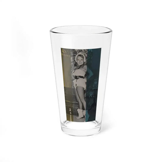 Terry Moore #596 - 3x5.5 Magazine Page Photo Clipping (Vintage Female Icon) Pint Glass 16oz 16oz - Go Mug Yourself