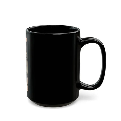 Terry Moore #597 - Picture Digest Mag. Dec. '56 - 1 B&W Photo (Vintage Female Icon) Black Coffee Mug - Go Mug Yourself