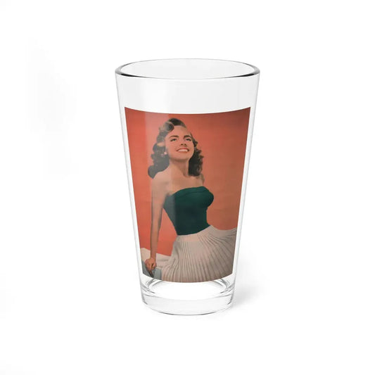 Terry Moore #598 - 8x10.75 Magazine Page Photo (Vintage Female Icon) Pint Glass 16oz 16oz - Go Mug Yourself
