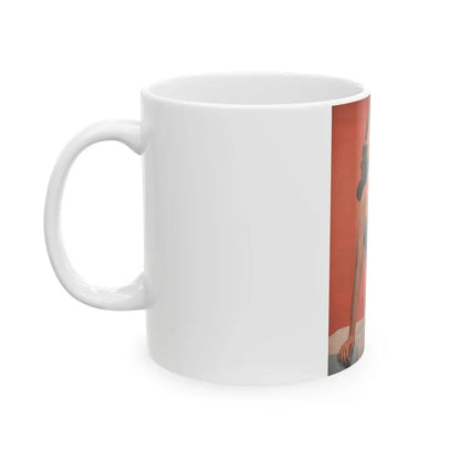 Terry Moore #598 - 8x10.75 Magazine Page Photo (Vintage Female Icon) White Coffee Mug - Go Mug Yourself