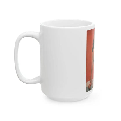 Terry Moore #598 - 8x10.75 Magazine Page Photo (Vintage Female Icon) White Coffee Mug - Go Mug Yourself