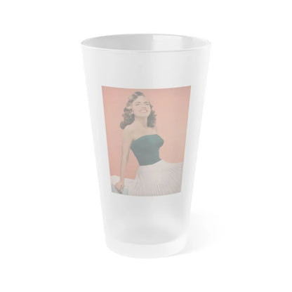 Terry Moore #598 - 8x10.75 Magazine Page Photo (Vintage Female Icon) Frosted Pint Glass 16oz-16oz-Frosted-Go Mug Yourself