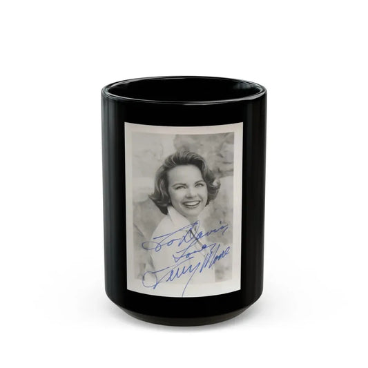 Terry Moore #599 (Vintage Female Icon) Black Coffee Mug 15oz - Go Mug Yourself