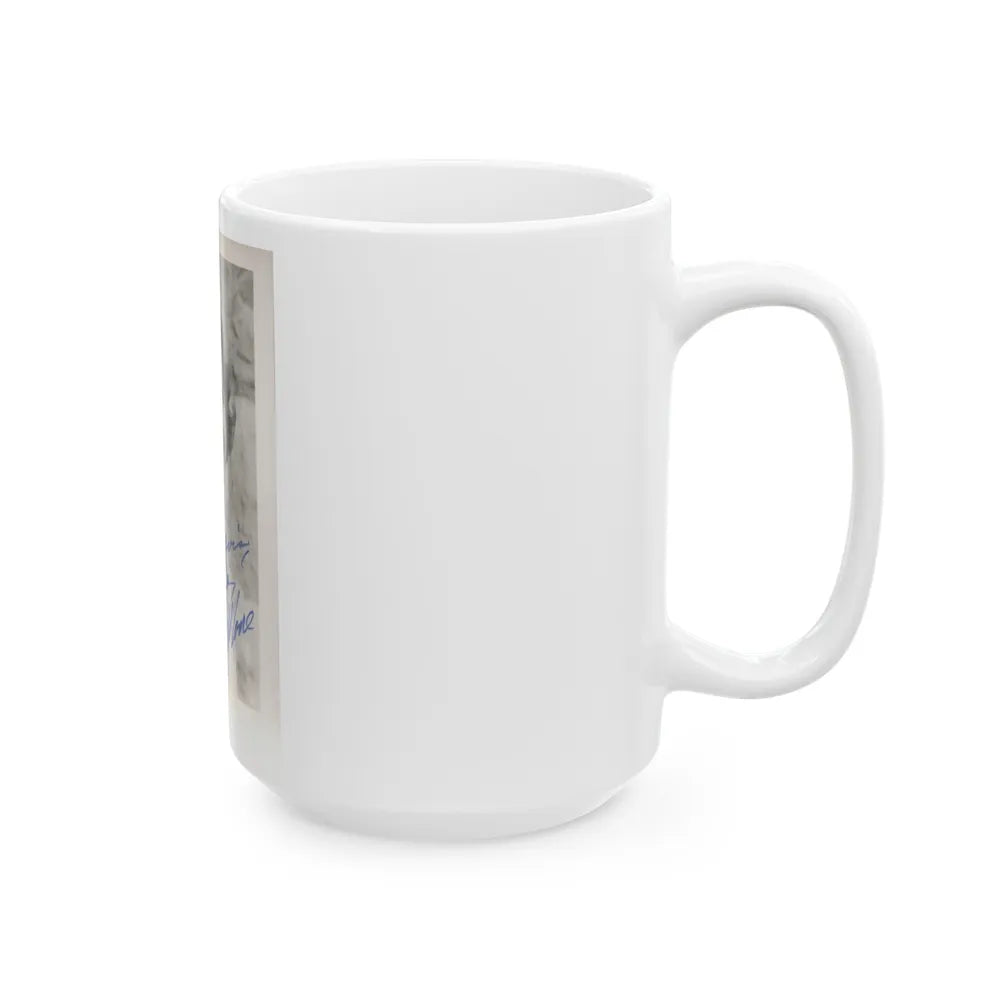 Terry Moore #599 (Vintage Female Icon) White Coffee Mug-Go Mug Yourself