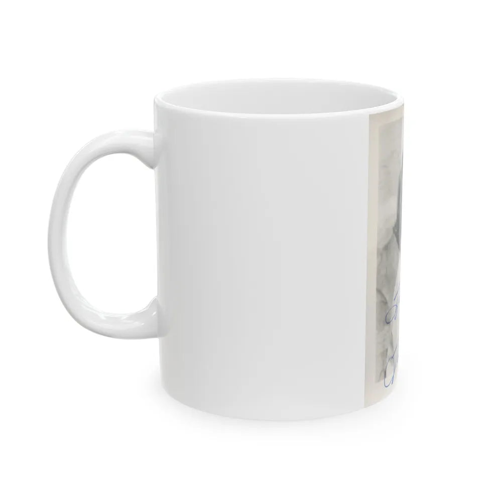 Terry Moore #599 (Vintage Female Icon) White Coffee Mug-Go Mug Yourself