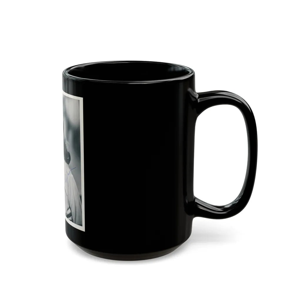 Terry Moore #604 (Vintage Female Icon) Black Coffee Mug-Go Mug Yourself