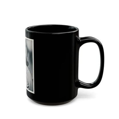 Terry Moore #604 (Vintage Female Icon) Black Coffee Mug-Go Mug Yourself