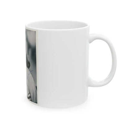 Terry Moore #604 (Vintage Female Icon) White Coffee Mug-Go Mug Yourself