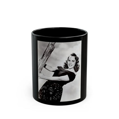 Terry Moore #607 (Vintage Female Icon) Black Coffee Mug-11oz-Go Mug Yourself