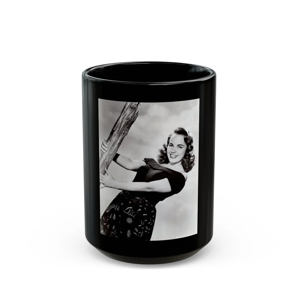 Terry Moore #607 (Vintage Female Icon) Black Coffee Mug-15oz-Go Mug Yourself