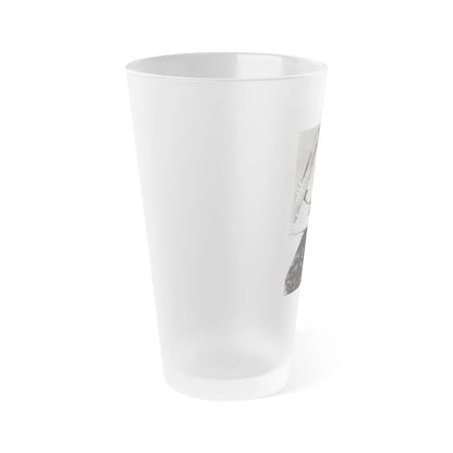 Terry Moore #607 (Vintage Female Icon) Frosted Pint Glass 16oz-Go Mug Yourself