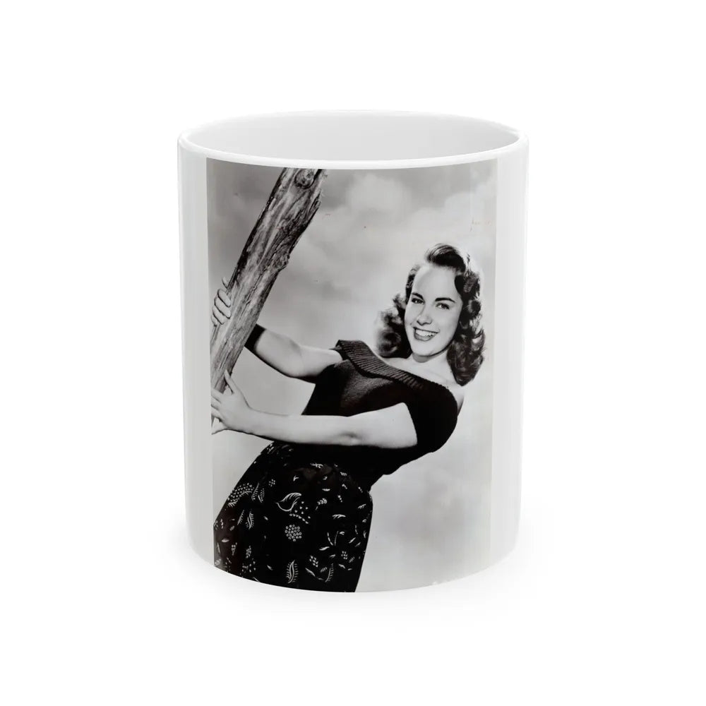 Terry Moore #607 (Vintage Female Icon) White Coffee Mug-11oz-Go Mug Yourself