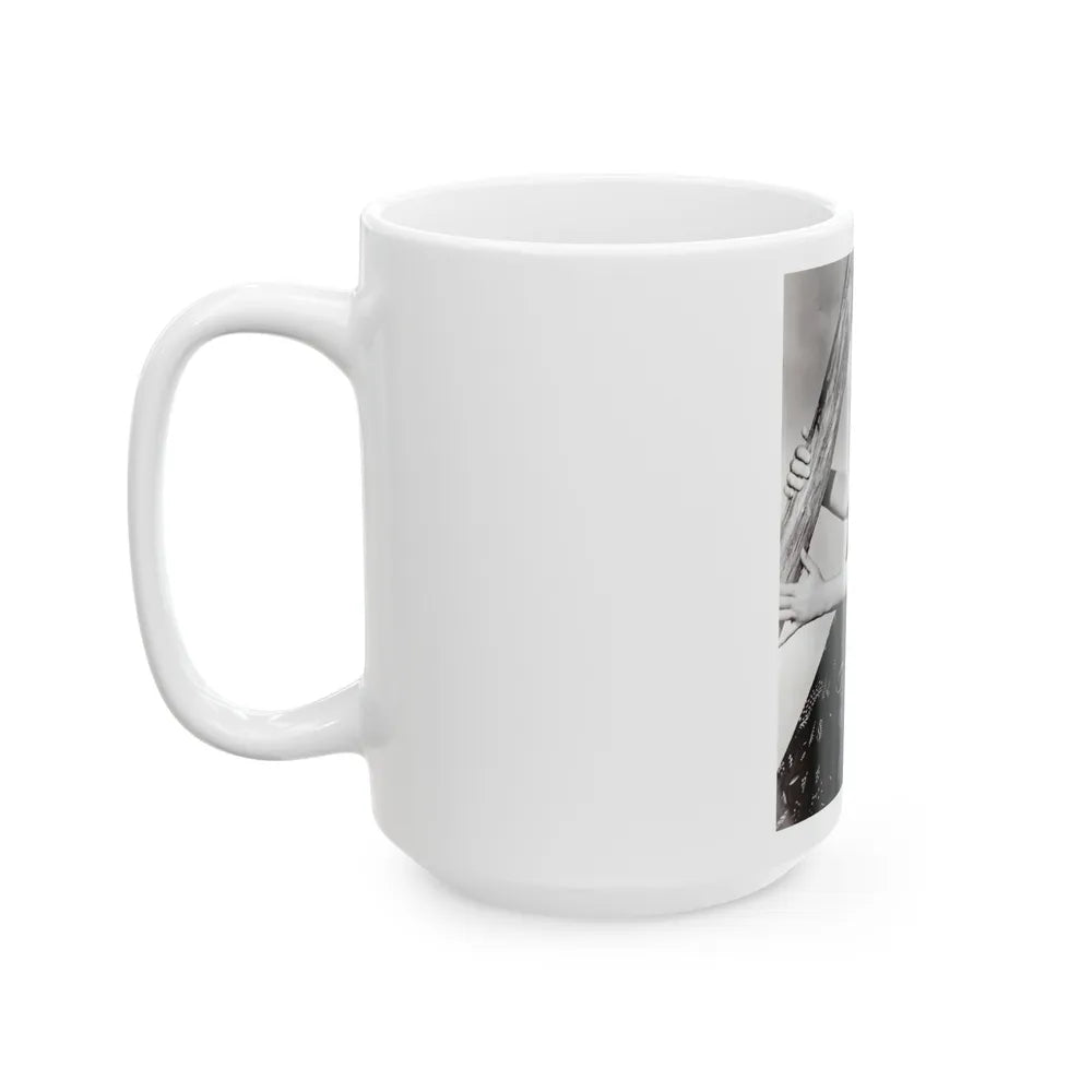 Terry Moore #607 (Vintage Female Icon) White Coffee Mug-Go Mug Yourself