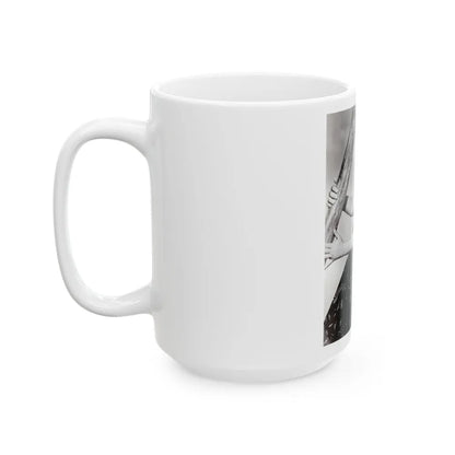 Terry Moore #607 (Vintage Female Icon) White Coffee Mug-Go Mug Yourself