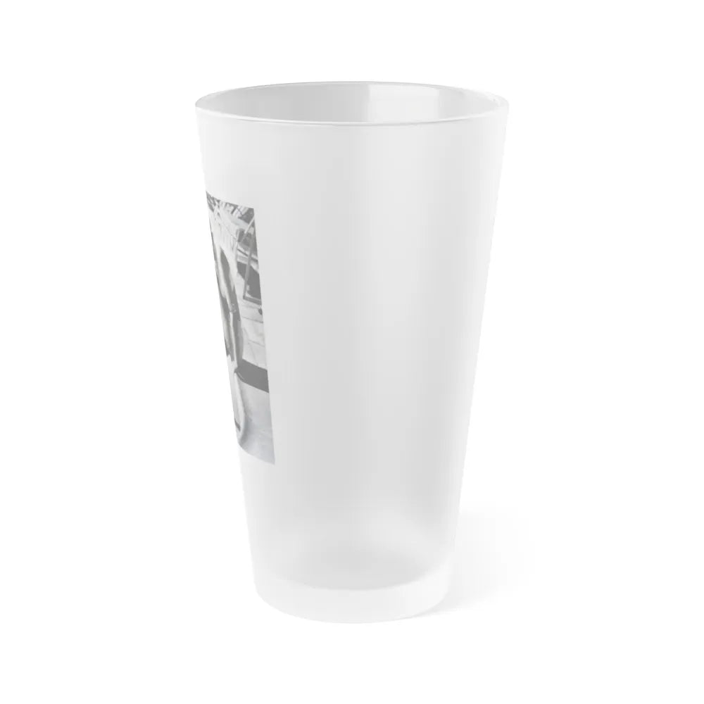 Terry Moore #608 (Vintage Female Icon) Frosted Pint Glass 16oz-Go Mug Yourself