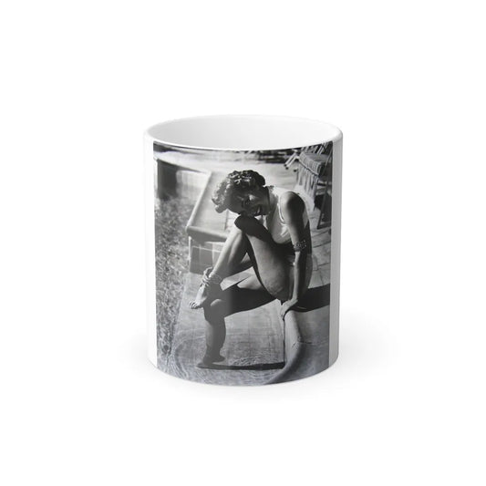 Terry Moore #608 (Vintage Female Icons) Color Changing Mug 11oz-Go Mug Yourself