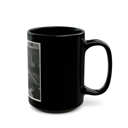 Terry Moore #610 (Vintage Female Icon) Black Coffee Mug-Go Mug Yourself