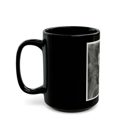 Terry Moore #610 (Vintage Female Icon) Black Coffee Mug-Go Mug Yourself