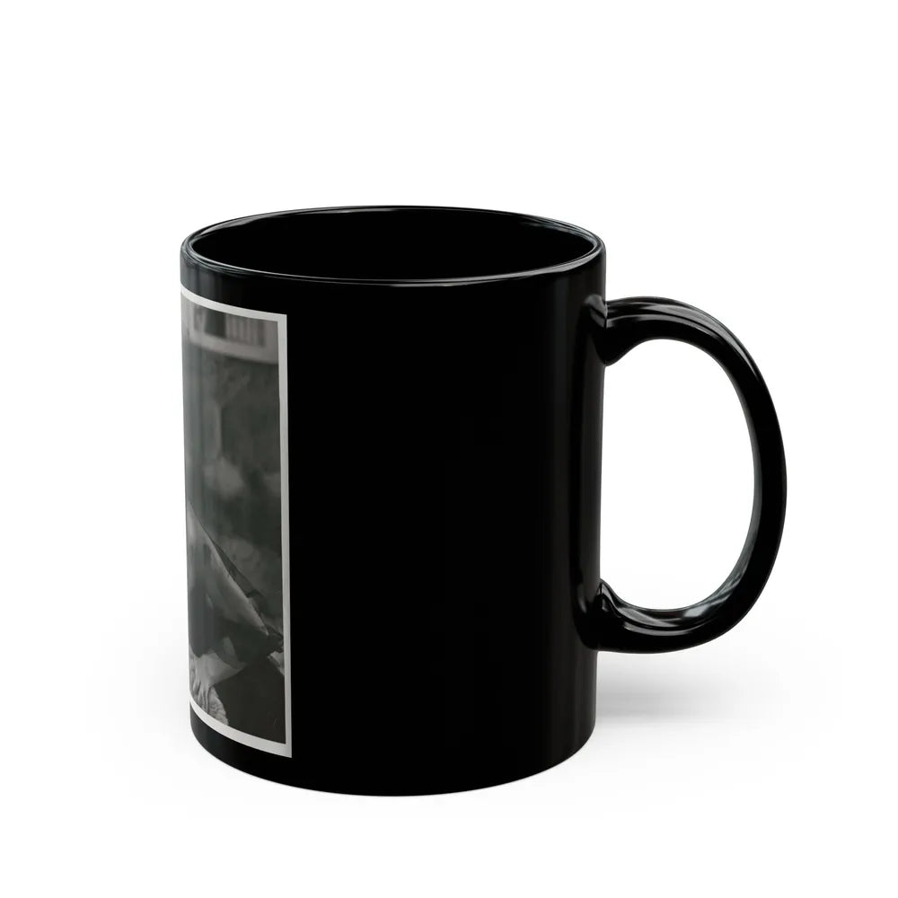 Terry Moore #610 (Vintage Female Icon) Black Coffee Mug-Go Mug Yourself