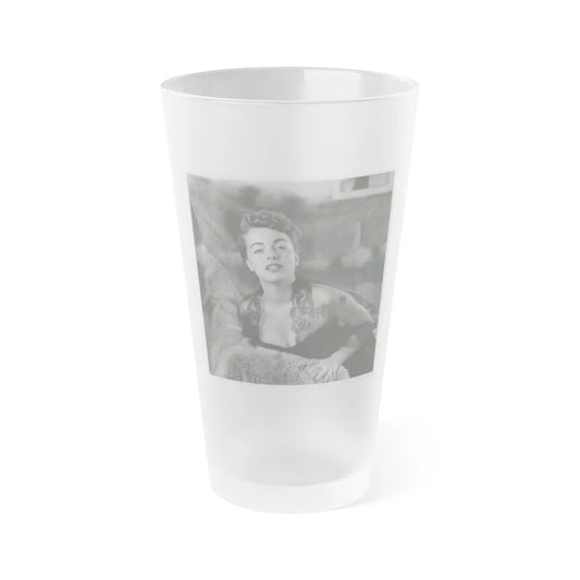 Terry Moore #610 (Vintage Female Icon) Frosted Pint Glass 16oz-16oz-Frosted-Go Mug Yourself
